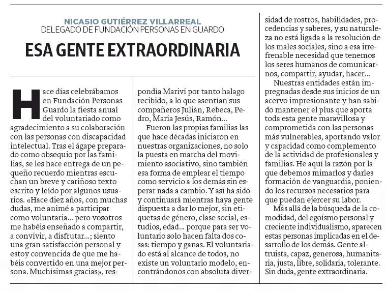 Esa Gente Extraordinaria