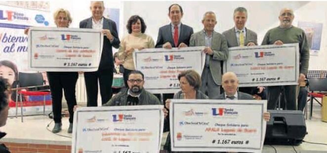 El Liceo Francés recauda con su carrera 5.800€ para las ONG de Laguna