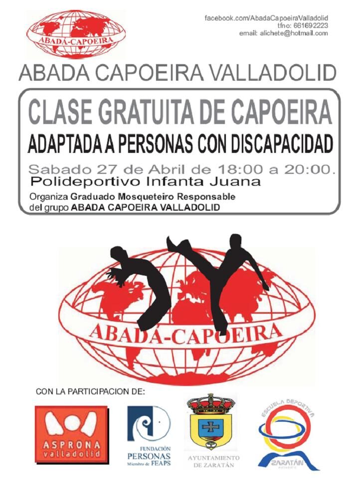 Clase de capoeira