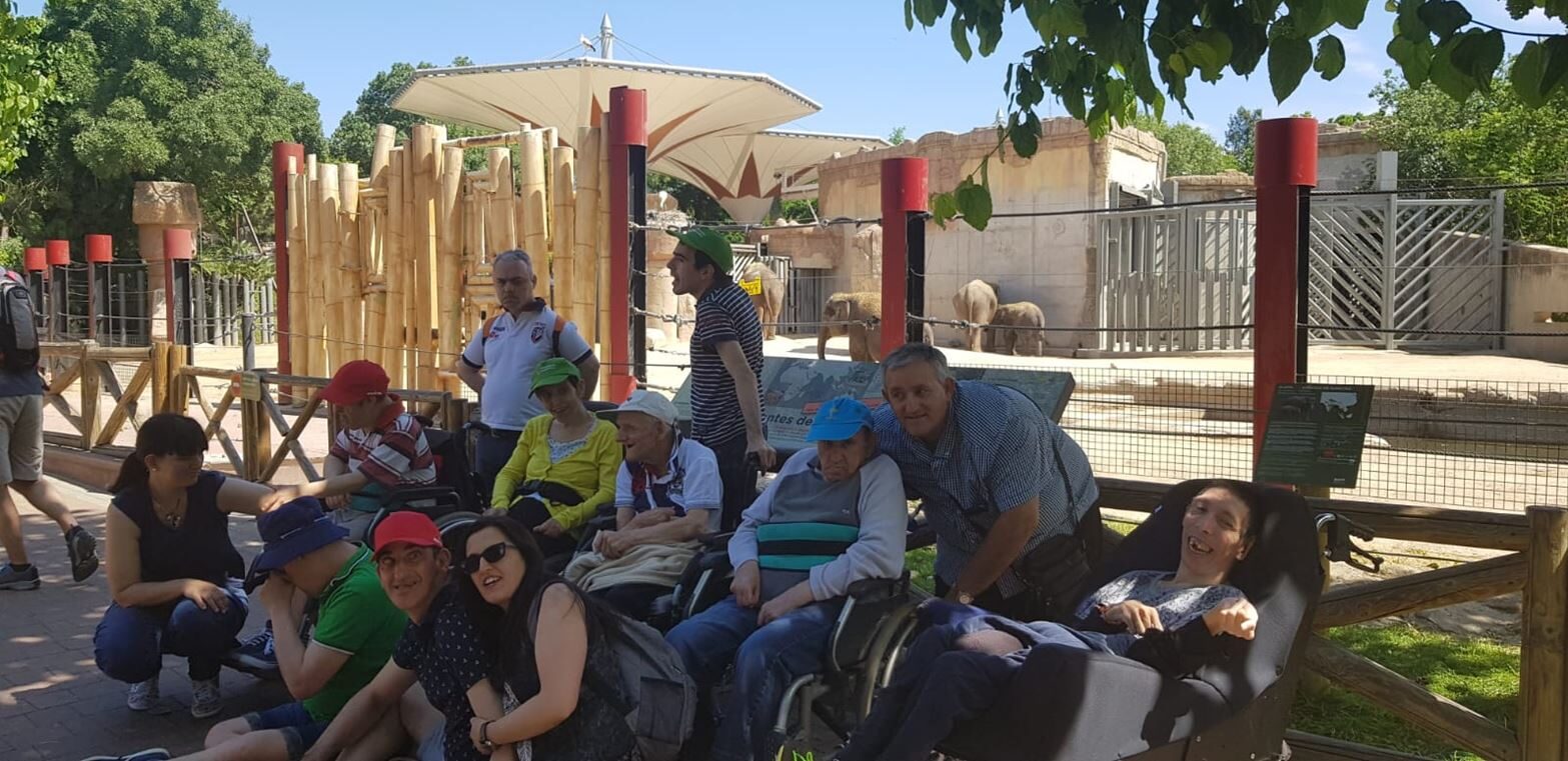 El CENTRO VIANA VISITA EL ZOO DE MADRID