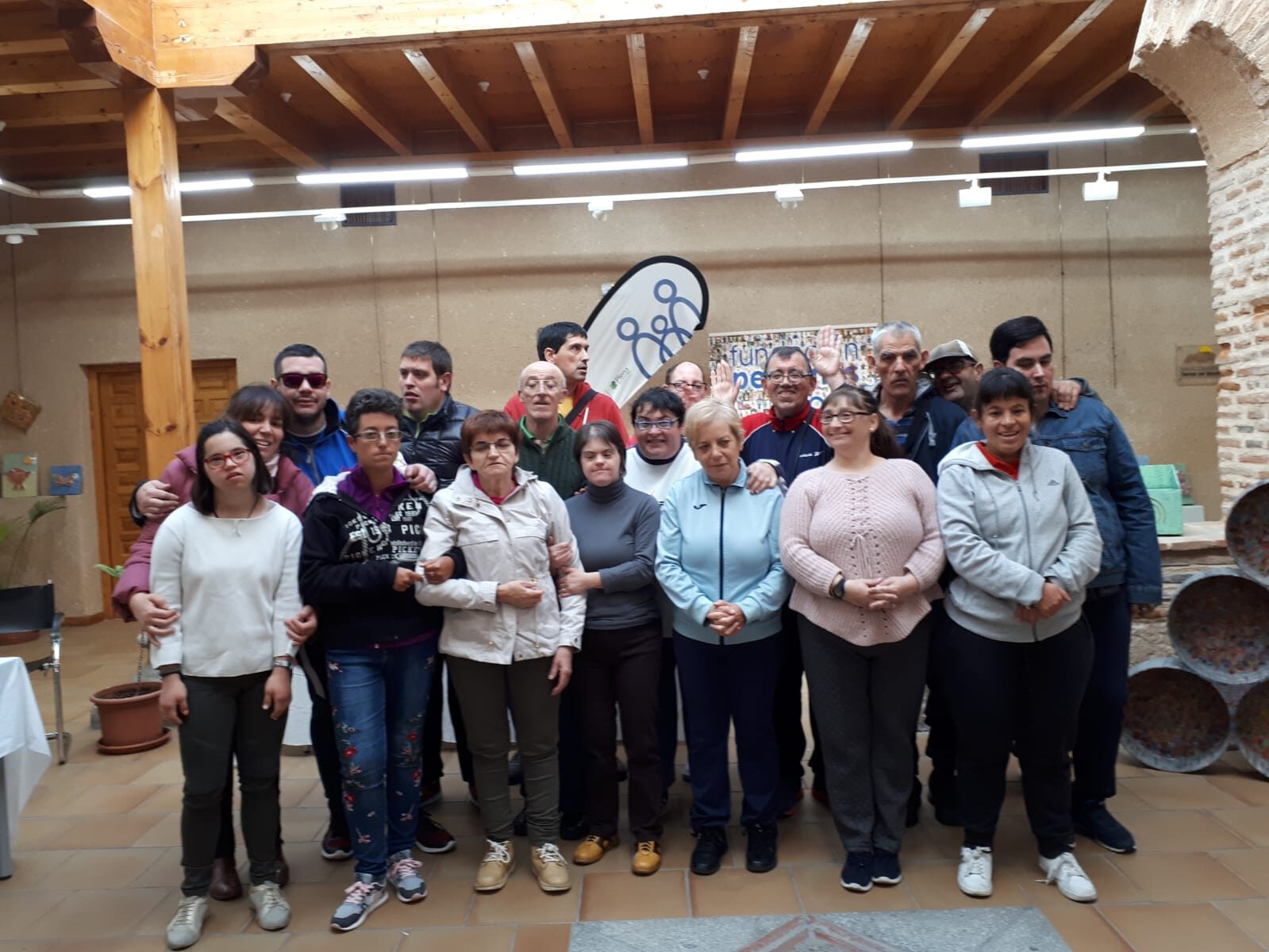 El Centro Crea Medina-Fundación Personas en la Sala de Exposiciones del Centro Cultural Integrado Isabel La Católica