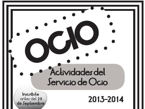 Actividades de Ocio temporada 2013/14