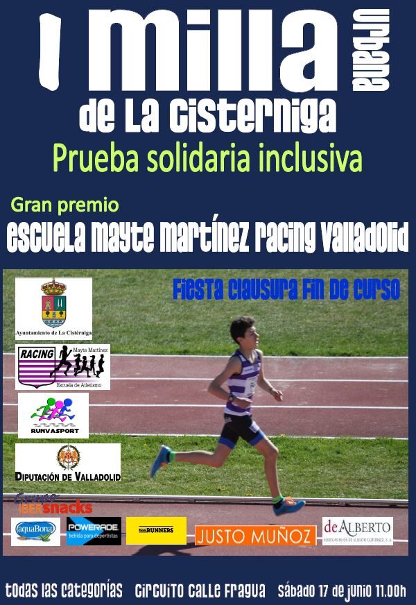 La escuela Mayte Martínez nos invita a participar en la 1ª Milla Inclusiva