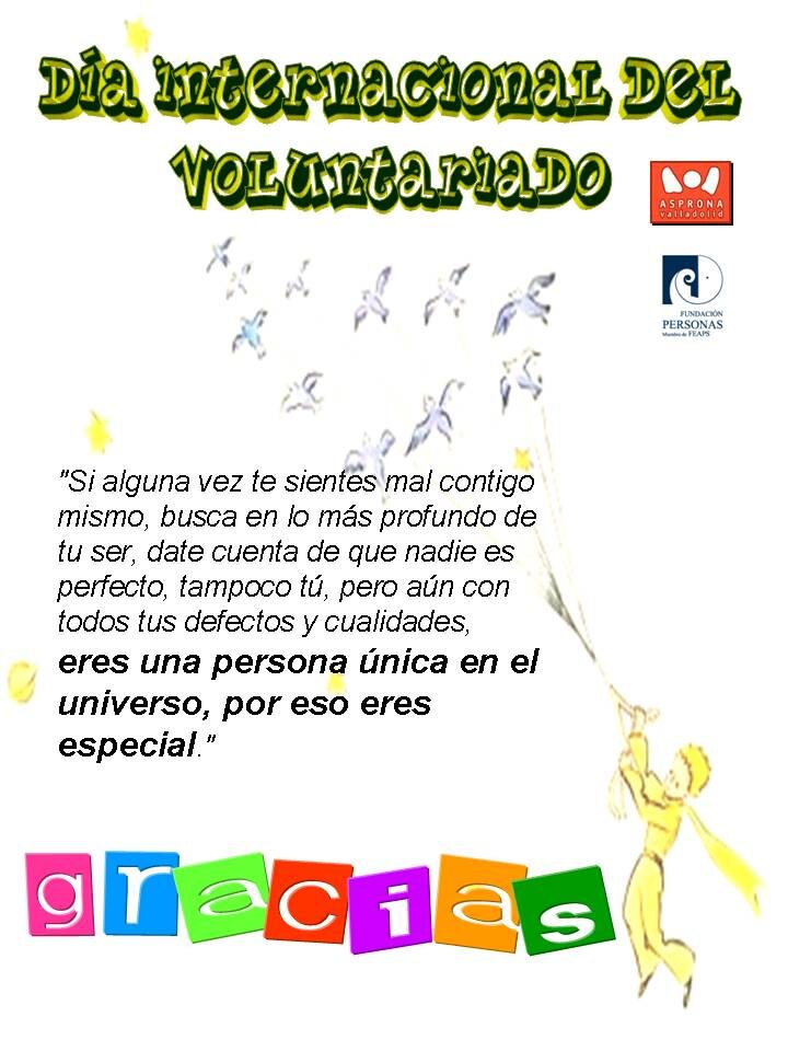 Día internacional del Voluntariado