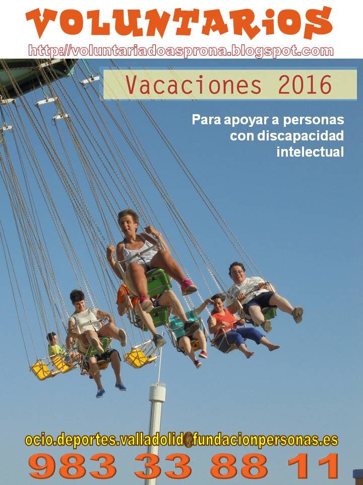 ¡¡¡NECESITAMOS VOLUNTARI@S!!!