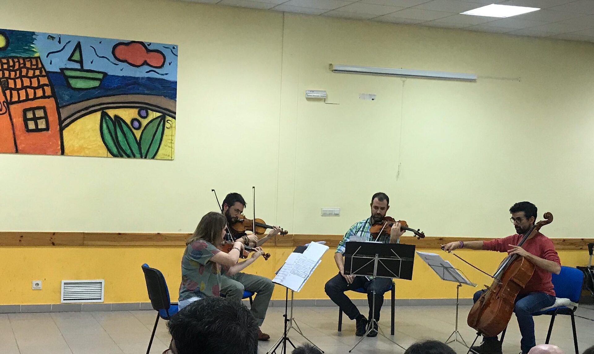 EL CUARTETO RIBERA OFRECE MUSICA PARA MIRÓ EN FUNDACIÓN PERSONAS