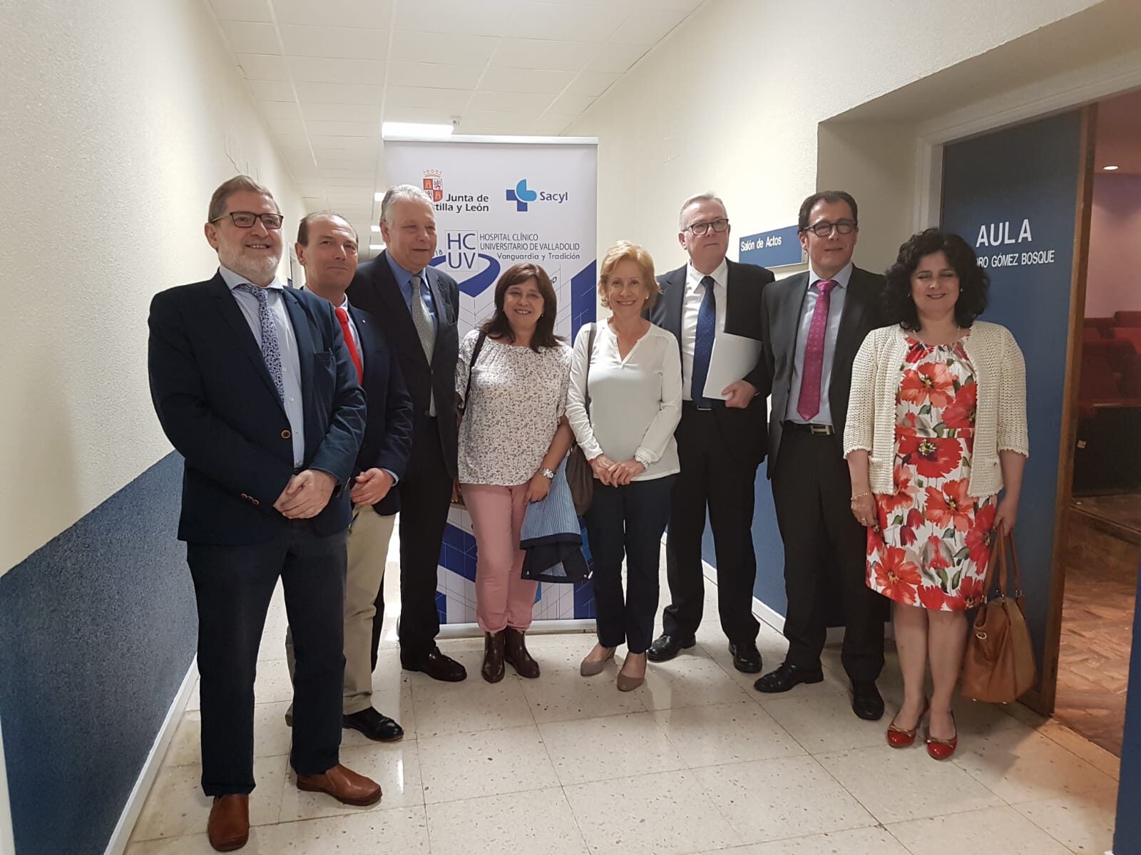 Acto agradecimiento Hospital Clínico de Valladolid