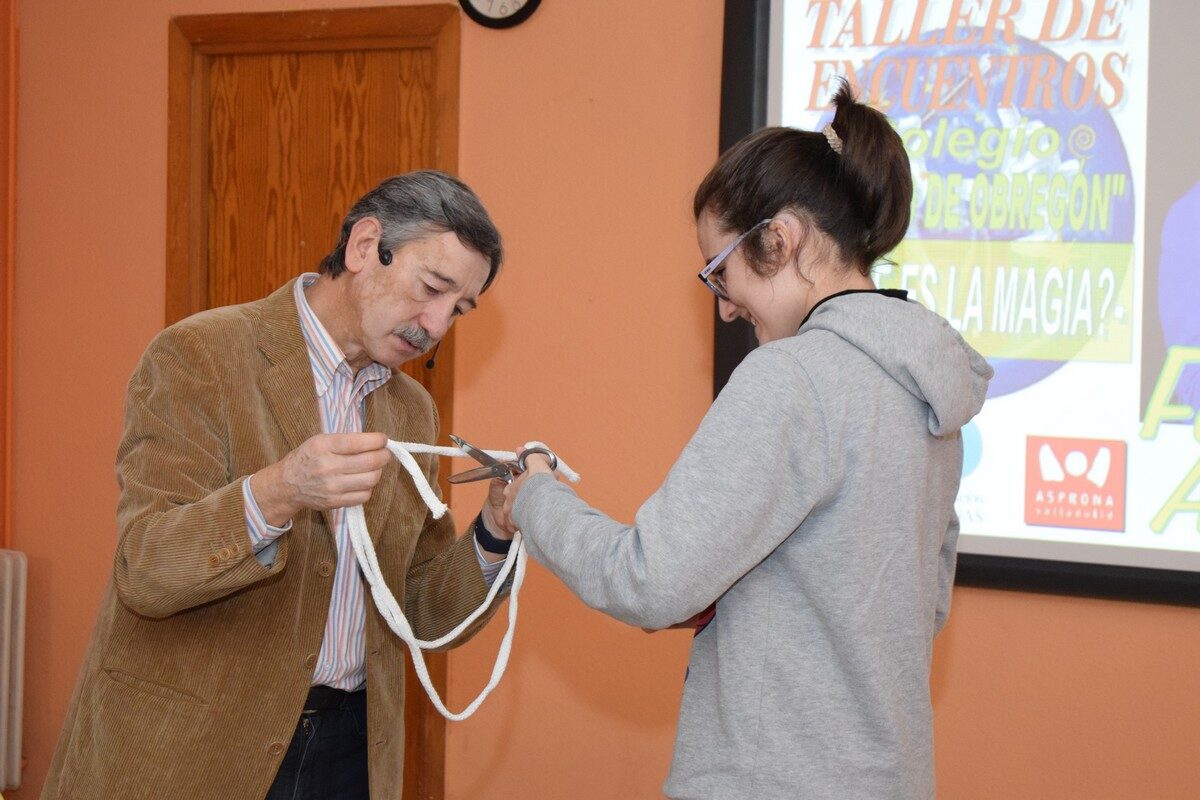 El Mago Fernándo Arribas visita el colegio “EL PINO DE OBREGÓN” de FUNDACIÓN PERSONAS-ASPRONA