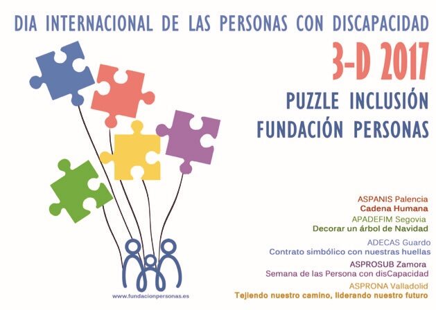 3D Puzzle Inclusión Fundación Personas