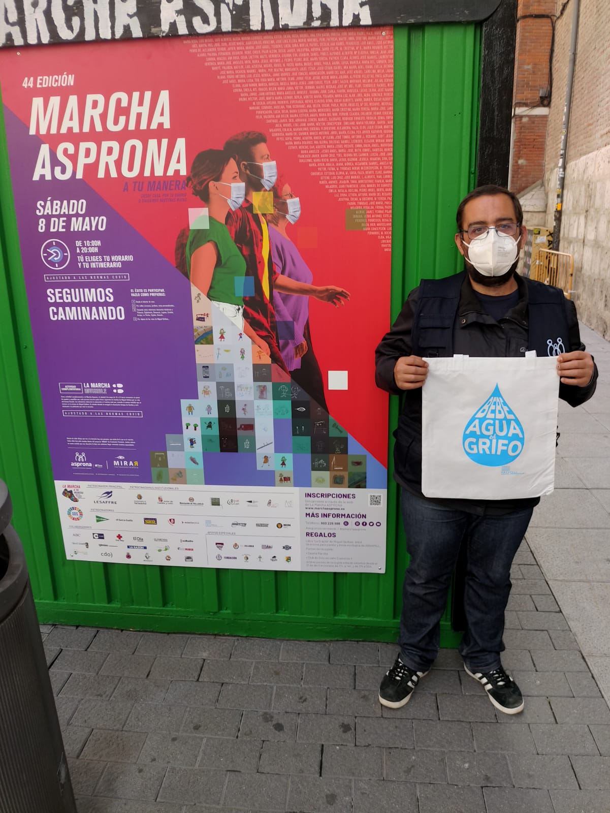 La Marcha Asprona ya supera el millar de andarines inscritos en la web