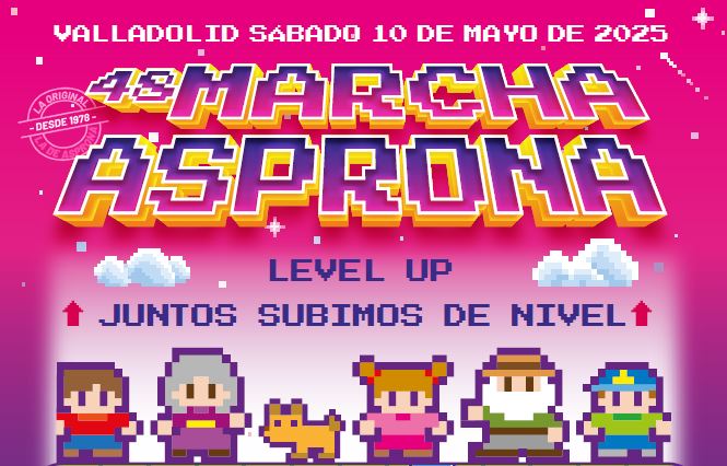 La 48ª Marcha Asprona sube de nivel con una campaña inspirada en los videojuegos