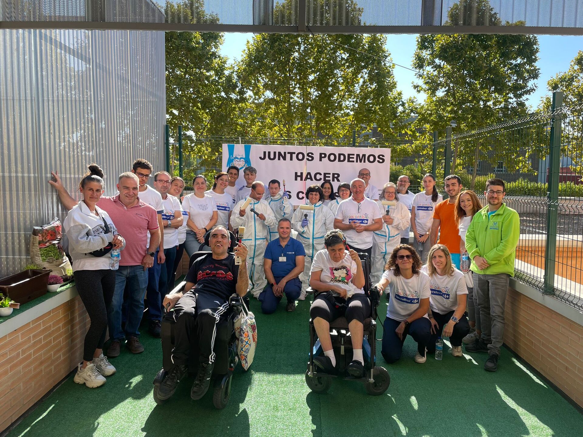 Fundación Personas y Carrefour celebran juntos el Día de la Buena Gente en Valladolid
