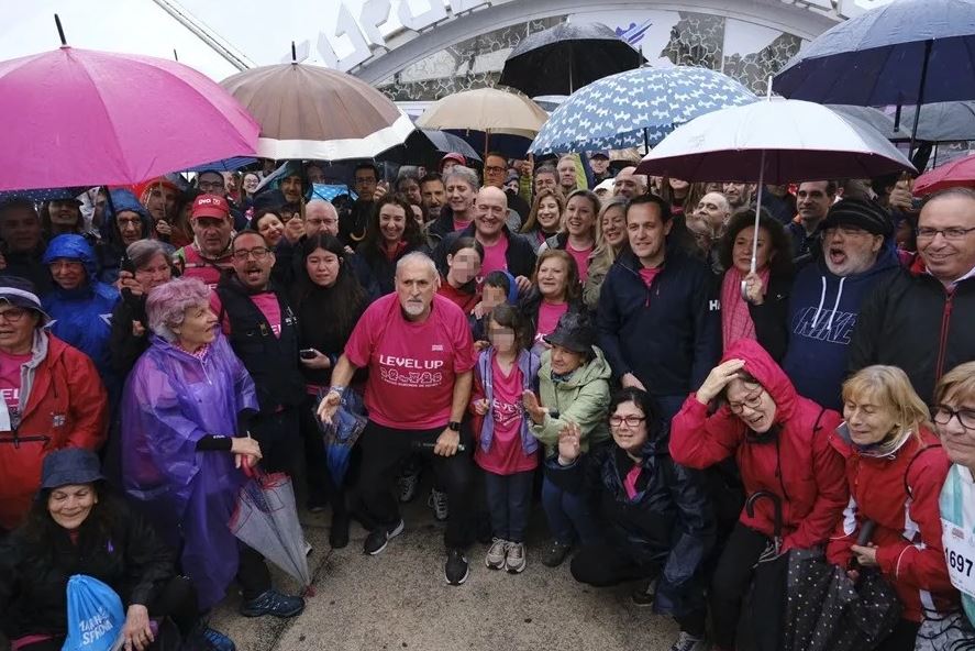 La lluvia obliga a suspender por primera vez en la historia la Marcha Asprona